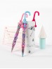 Kids Clear Unicorn Patterned Umbrella